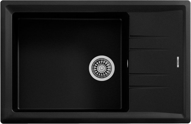 Мойка Teka Stone 60 S-TG 1B 1D carbon (фото 1) Мойка Teka Stone 60 S-TG 1B 1D carbon (preview 1)