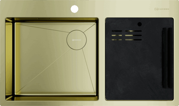 Мойка Omoikiri AKISAME 86-2 SIDE LG (preview 1)