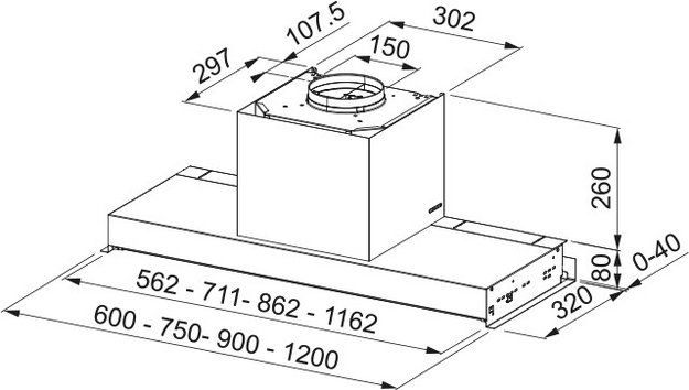 Встраиваемая вытяжка Franke FSTS DRIP-FREE 120X (preview 7)