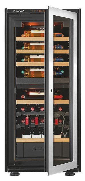 Встраиваемый двухтемпературный винный шкаф EuroCave D-INSP-M I-090022-M (preview 1)