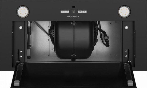 Встраиваемая кухонная вытяжка MAUNFELD Fantasy 1000ST 60 черное стекло (preview 6)