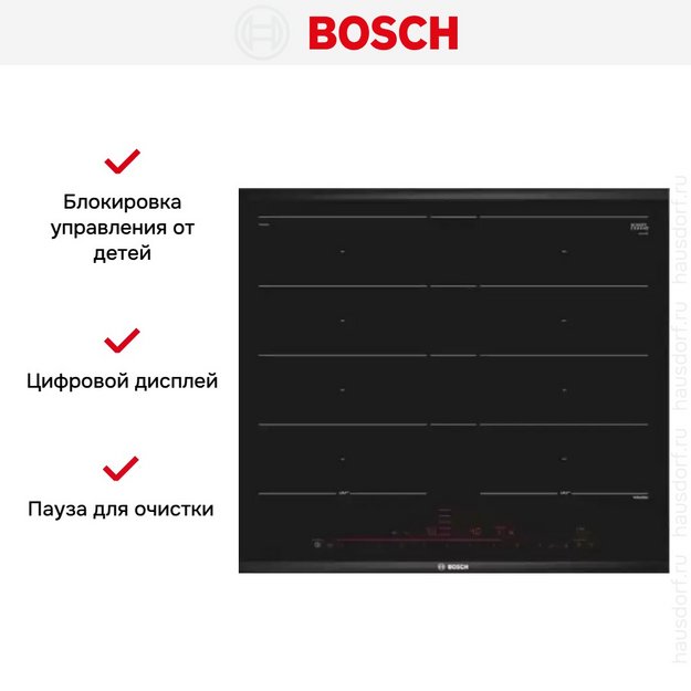 Индукционная варочная панель Bosch PXY 675 DC5Z (preview 3)
