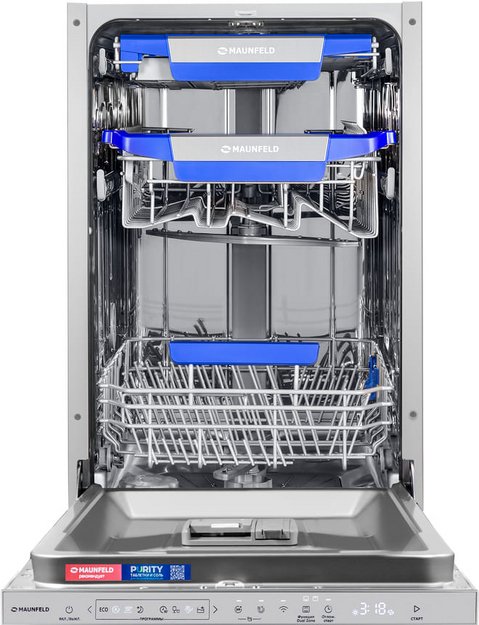 Встраиваемая посудомоечная машина Maunfeld MLP45330T Smart Beam Inverter Wi-Fi (фото 1) Встраиваемая посудомоечная машина Maunfeld MLP45330T Smart Beam Inverter Wi-Fi (preview 1)