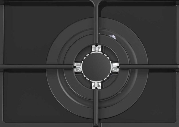 Газовая стеклянная варочная панель Korting HGG 6722 CTN (preview 2)