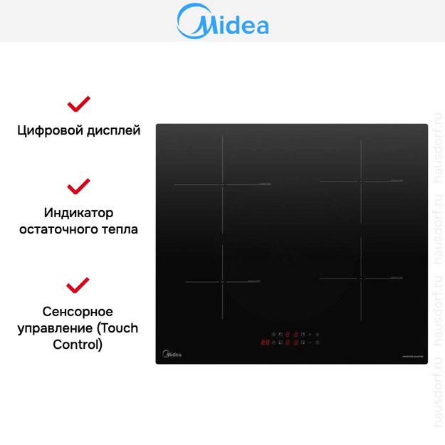 Варочная панель индукционная Midea MIH64103 (preview 8)