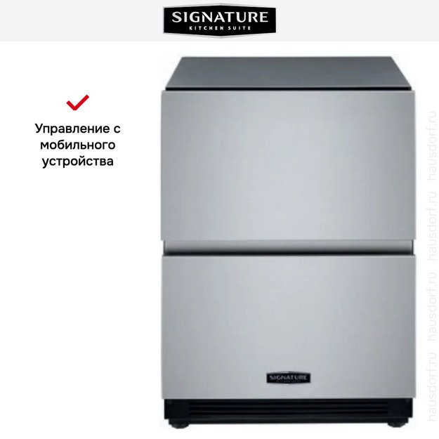 Встраиваемый под столешницу конвертируемый холодильник Signature Kitchen Suite SKSUD2402E (preview 7)