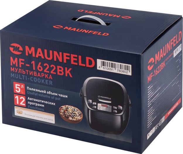 Мультиварка Maunfeld MF-1622BK (preview 15)