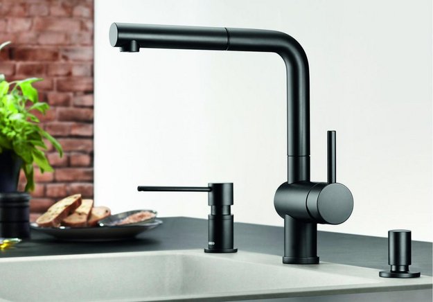 Дозатор для жидкого мыла Blanco Lato 525789 черный матовый (preview 6)