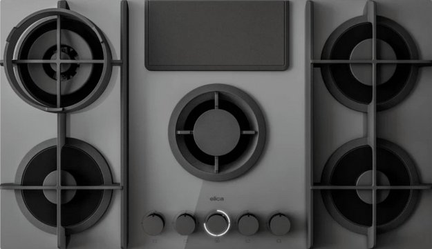 Варочная панель с вытяжкой Elica NIKOLATESLA FLAME EVO GR/A/88 (preview 1)