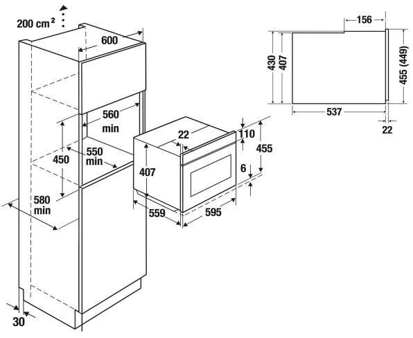 Компактный духовой шкаф с паром Kuppersbusch CBD 6550.0 W9 Shade of Grey (фото 6) Компактный духовой шкаф с паром Kuppersbusch CBD 6550.0 W9 Shade of Grey (preview 6)