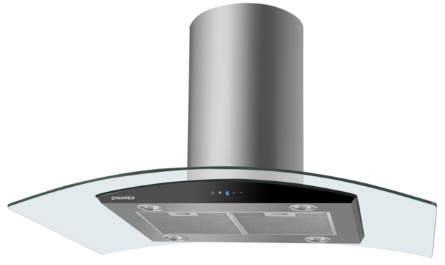 Вытяжка Maunfeld ANCONA PLUS A (Glass Isla) 90 Inox Glass Black (preview 1)