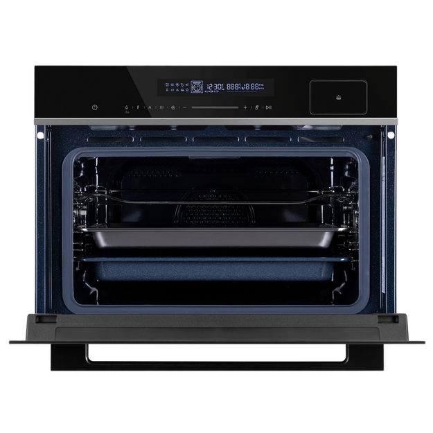 Компактный духовой шкаф с паром Maunfeld MCMO5016STGB (preview 2)