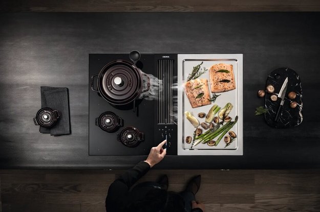 Варочная панель с вытяжкой и установочным комплектом BORA CKA2FIT (1xCKA2, 1xCKFI, 1xCKT, 1xUESDFSL) (preview 3)