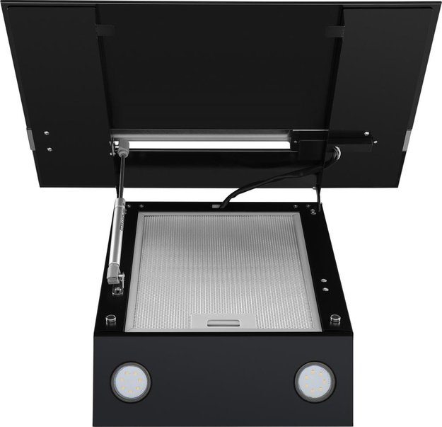 Кухонная вытяжка MAUNFELD Bridge Line 60 черный\вставка сатин (preview 3)