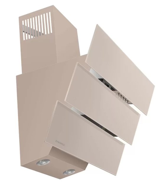 Вытяжка Maunfeld CASCADA TRIO 60 Glass DARK Beige (preview 2)