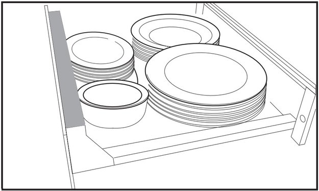 Встраиваемый подогреватель для посуды Korting KW 601 GW (preview 3)