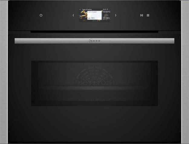 Компактный духовой шкаф с микроволнами Neff C24MS31N0 (preview 1)