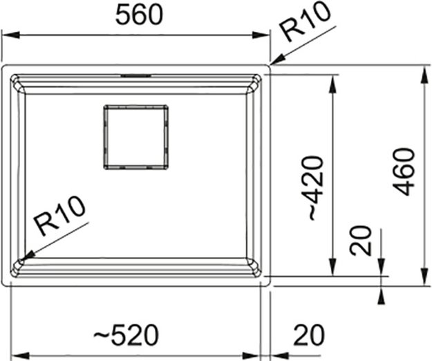 Мойка Franke KNG 110-52 черный (preview 2)