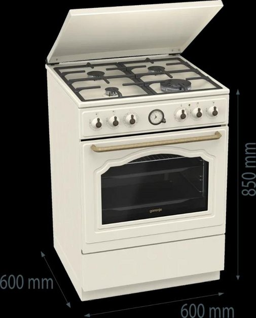 Комбинированная плита Gorenje GKS6C71CLI (preview 4)