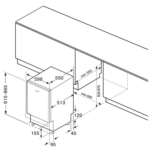 Встраиваемая посудомоечная машина KRONA DELIA 60 BI V2 (preview 20)