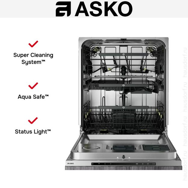 Встраиваемая посудомоечная машина Asko DFI747MU (preview 6)