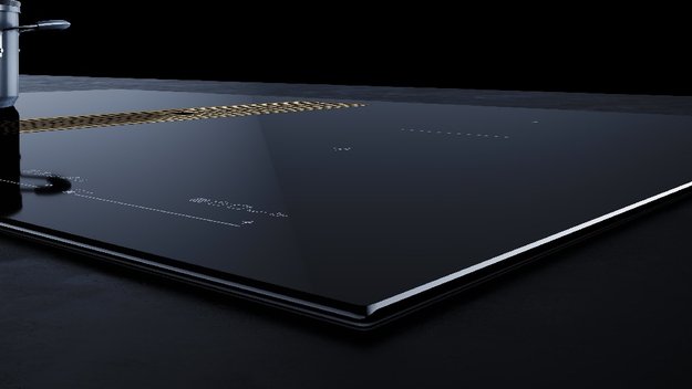 Варочная панель с вытяжкой Kuppersbusch KMI 8590.0 SR Gold (preview 3)