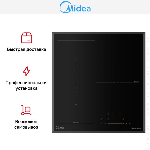 Индукционная варочная панель Midea MIH45107F (preview 10)