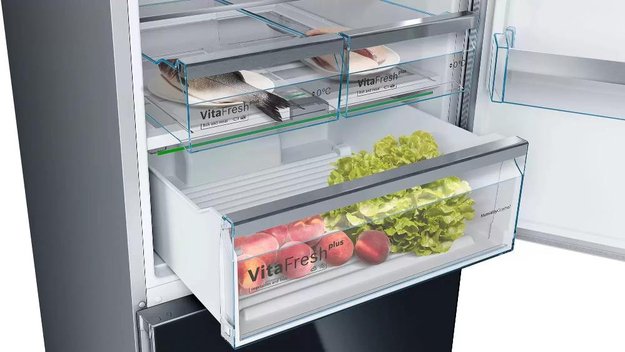 Холодильник с нижней морозильной камерой BOSCH KGN49LB20R (фото 5) Холодильник с нижней морозильной камерой BOSCH KGN49LB20R (preview 5)