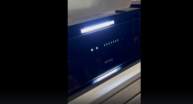 Полновстраиваемая вытяжка Korting KHI 9997 GN (video 3)