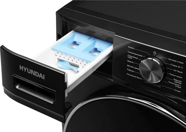 Стирально-сушильная машина Hyundai WFD8401 темно-серый (preview 10)