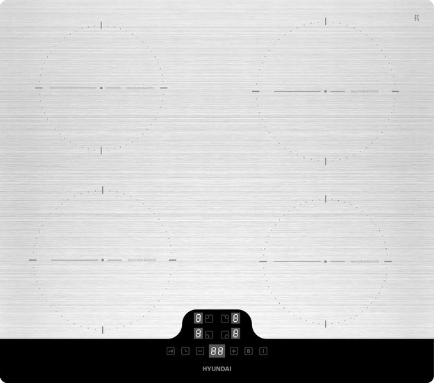 Индукционная варочная панель Hyundai HHI 6772 GR (preview 1)