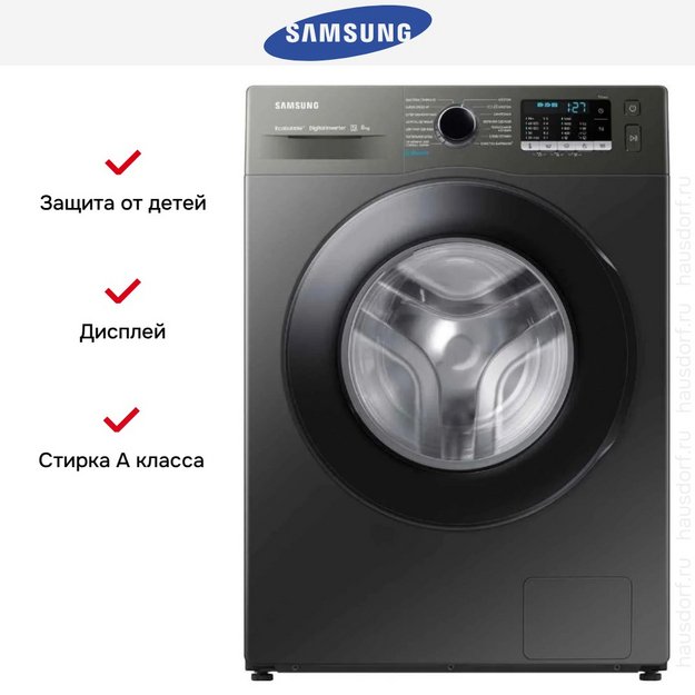 Стиральная машина Samsung WW80AGAS21AXLP (preview 10)