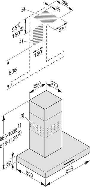 Вытяжка Miele PUR 68 W CLST с незначительным дефектом (preview 2)
