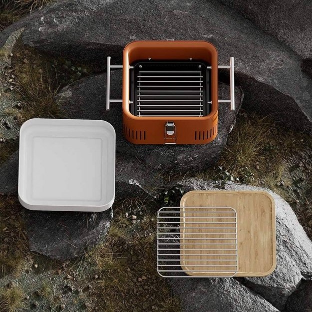 Портативный угольный гриль-барбекю BORK G503 or (preview 17)