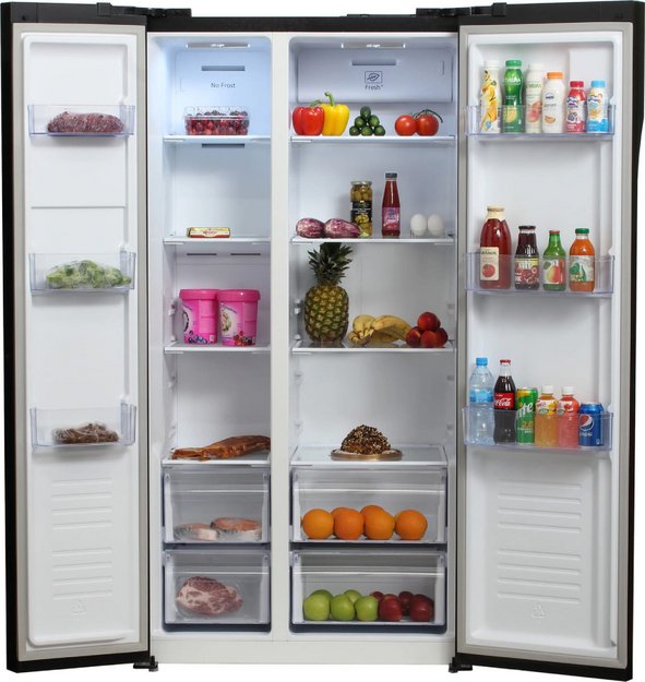 Холодильник Hyundai CS5003F черное стекло (preview 5)