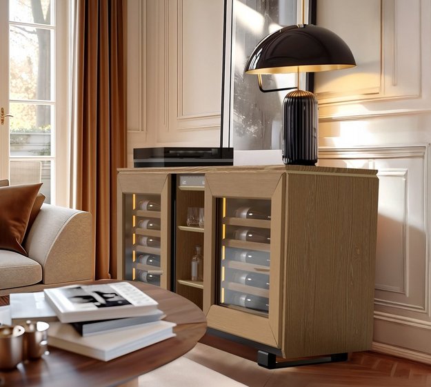 Двухтемпературный винный шкаф EuroCave D-HARMONIE D-H006 (preview 3)