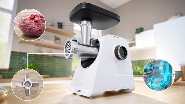 Мясорубка Bosch MFWS607W (preview 2)