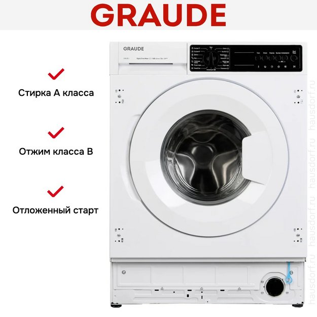 Встраиваемая стиральная машина Graude EWA 80.1 (preview 19)
