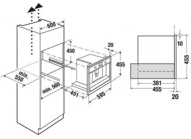 Встраиваемая кофемашина Kuppersbusch CKV 6550.0 G5 Black Velvet (preview 2)
