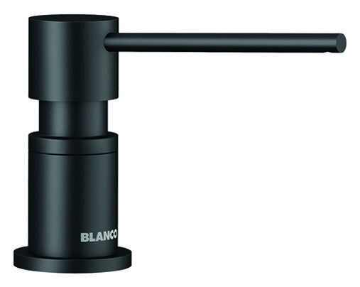 Дозатор для жидкого мыла Blanco Lato 525789 черный матовый (preview 1)