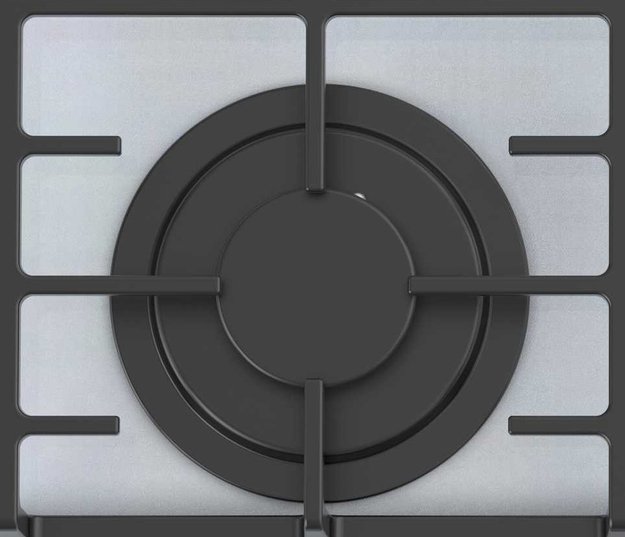 Газовая стеклянная варочная панель Korting HGG 6805 CW (preview 2)