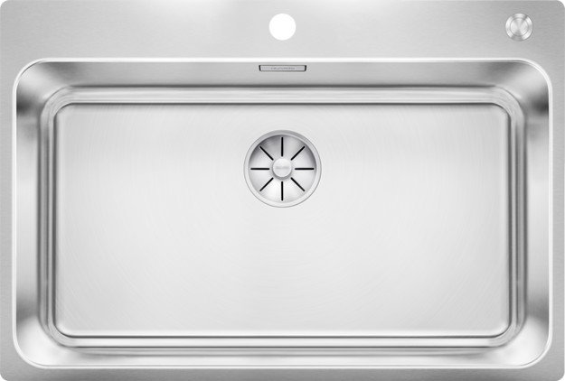 Мойка BLANCO SOLIS 700-IF/A нержавеющая сталь, клапан-автомат (preview 1)