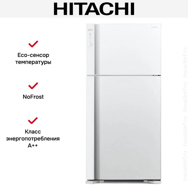 Холодильник Hitachi R-V 660 PUC7-1 TWH (preview 3)
