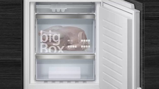 Встраиваемый холодильник с нижней морозильной камерой SIEMENS KI86NHD20R (фото 6) Встраиваемый холодильник с нижней морозильной камерой SIEMENS KI86NHD20R (preview 6)