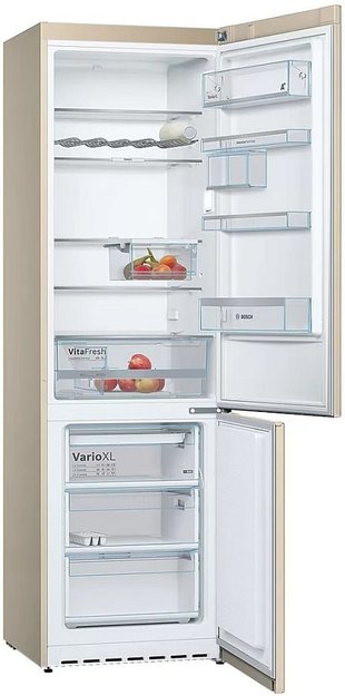Холодильник с нижней морозильной камерой BOSCH KGE39AK33R (фото 3) Холодильник с нижней морозильной камерой BOSCH KGE39AK33R (preview 3)