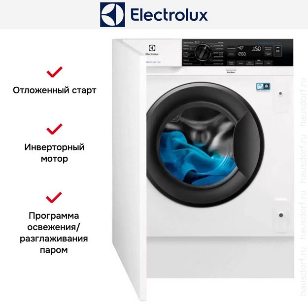 Встраиваемая стиральная машина Electrolux EW8F348SCI (preview 4)