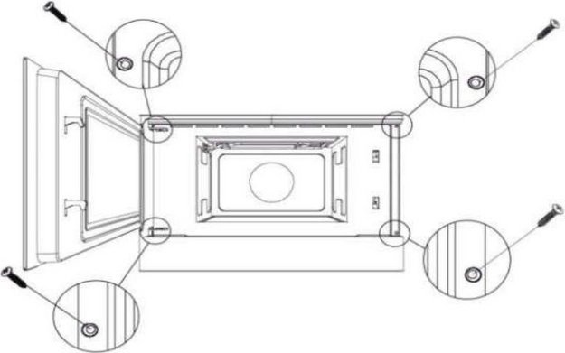 Встраиваемая микроволновая печь Pando PHM-950R (preview 5)