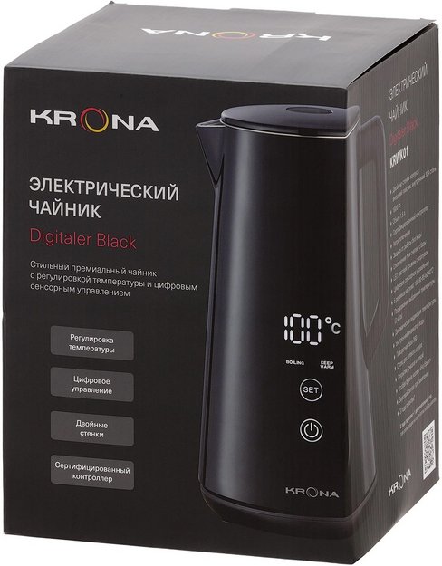 Чайник KRONA Digitaler Black КА-00007485 (preview 14)