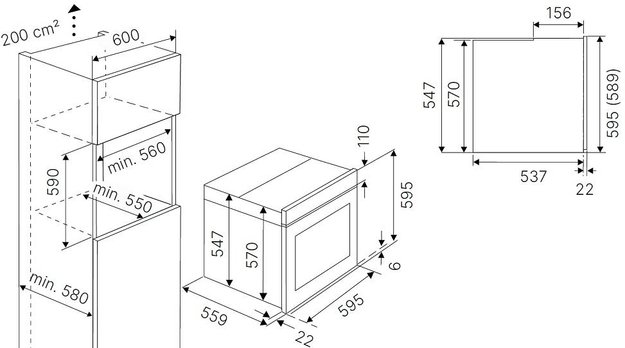 Духовой шкаф Kuppersbusch BP 6850.0 S2 Black Chrome (preview 4)