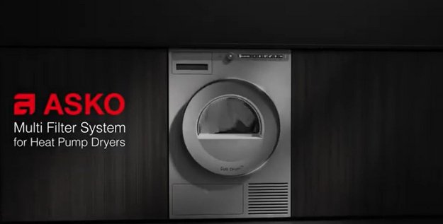 Профессиональная сушильная машина Asko TDC111 C (video 1)